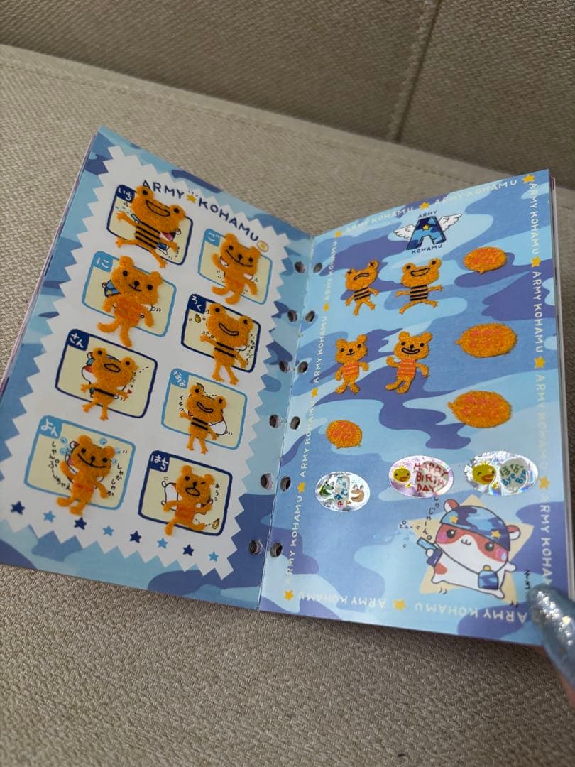 平成レトロ　シールブック　シール帳　うさぎ　当時品