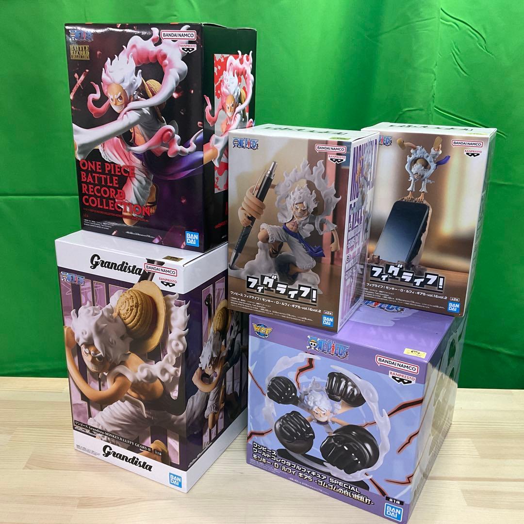【ワンピース】モンキー・D・ルフィ ギア5 ☆ニカ☆ 最強5種セット