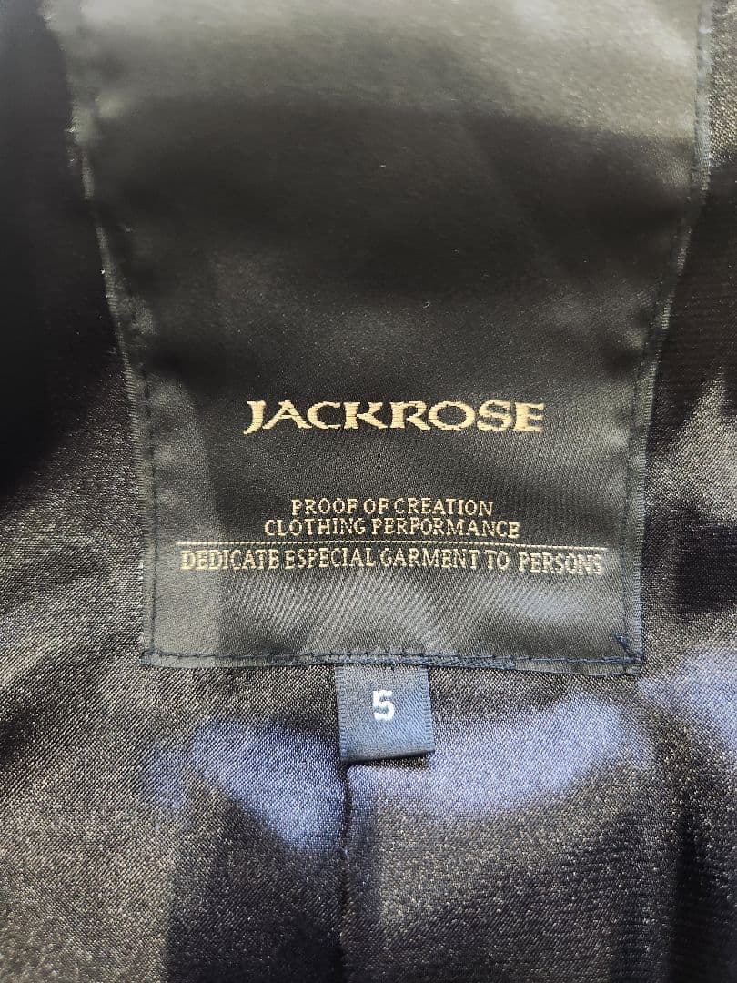 JACKROSE シングルライダース レザージャケット 羊革 ブラック Lサイズ