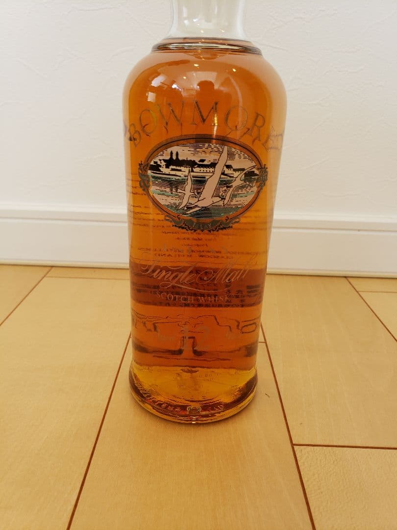 ボウモア BOWMORE 12年 シルクプリント カモメラベル 未開封