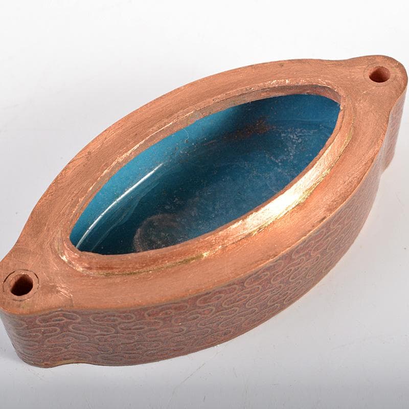 eyeknow74　時代提げ物　古七宝琺瑯彩　葵文印籠　N　6154