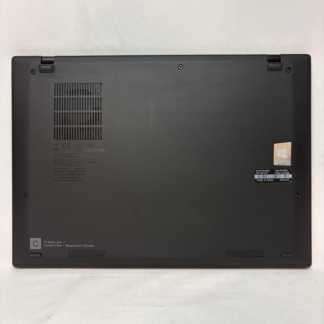 美品 ThinkPad X1 Nano 11世代 i5 13型 2K+ オフィス