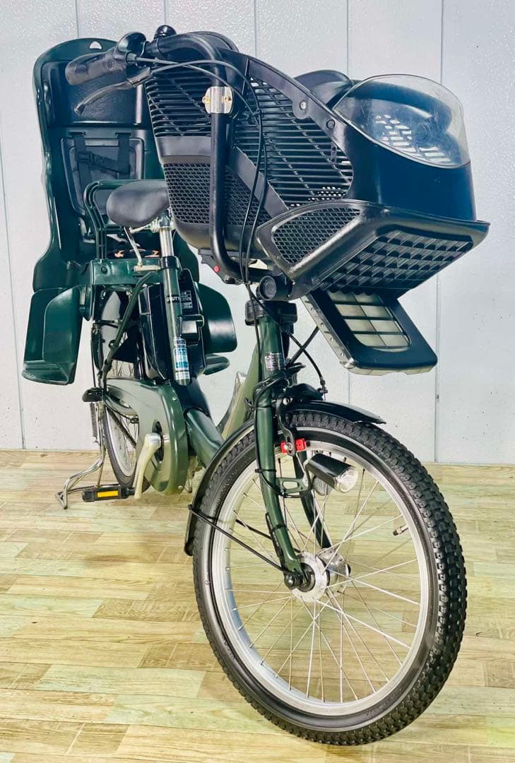 2962パナソニック13.2アンペア　3人乗り対応子供乗せ　電動アシスト自転車