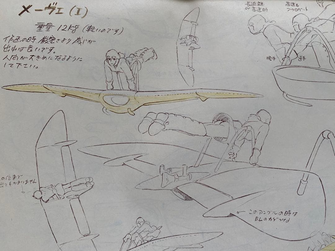 【激レア】【当時物】風の谷のナウシカ　設定資料集　アニメージュ　ジブリ　宮崎駿