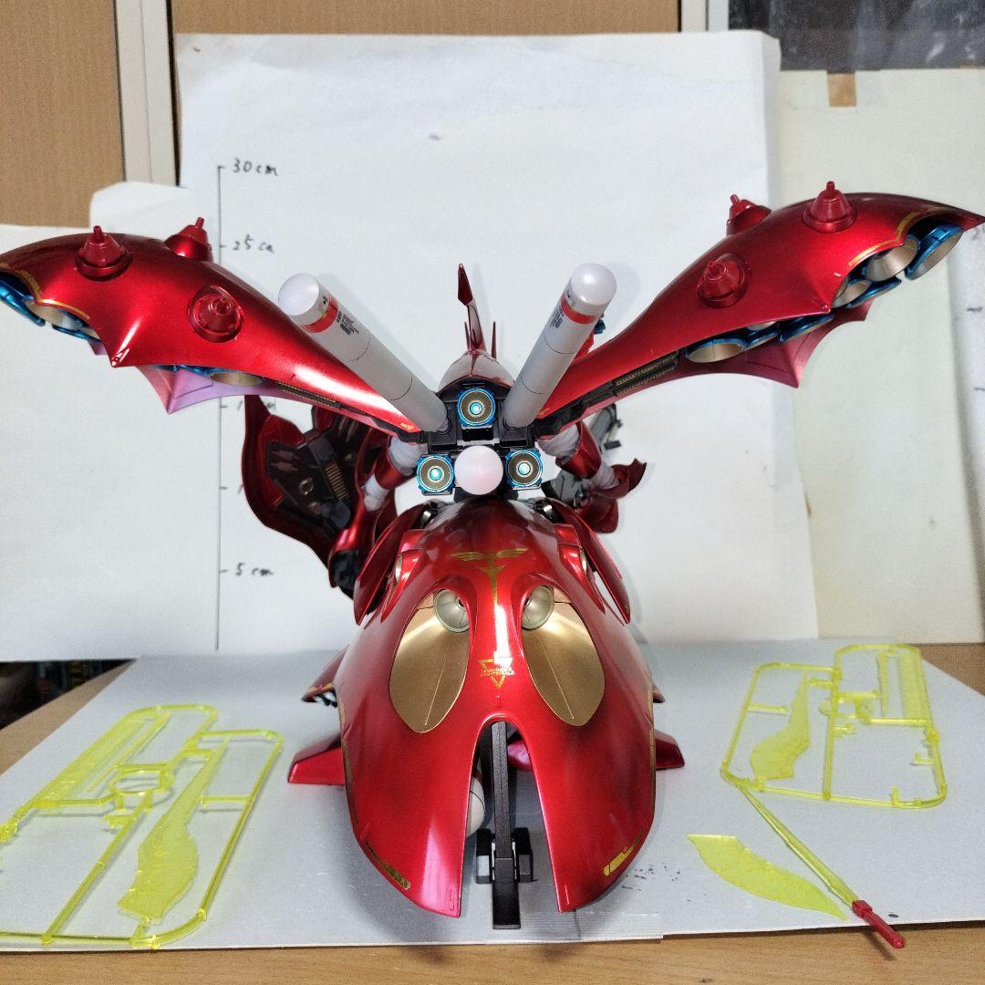 D*C様 HG 1/144 ナイチンゲール 塗装完成品 逆襲のシャア ガンプラ