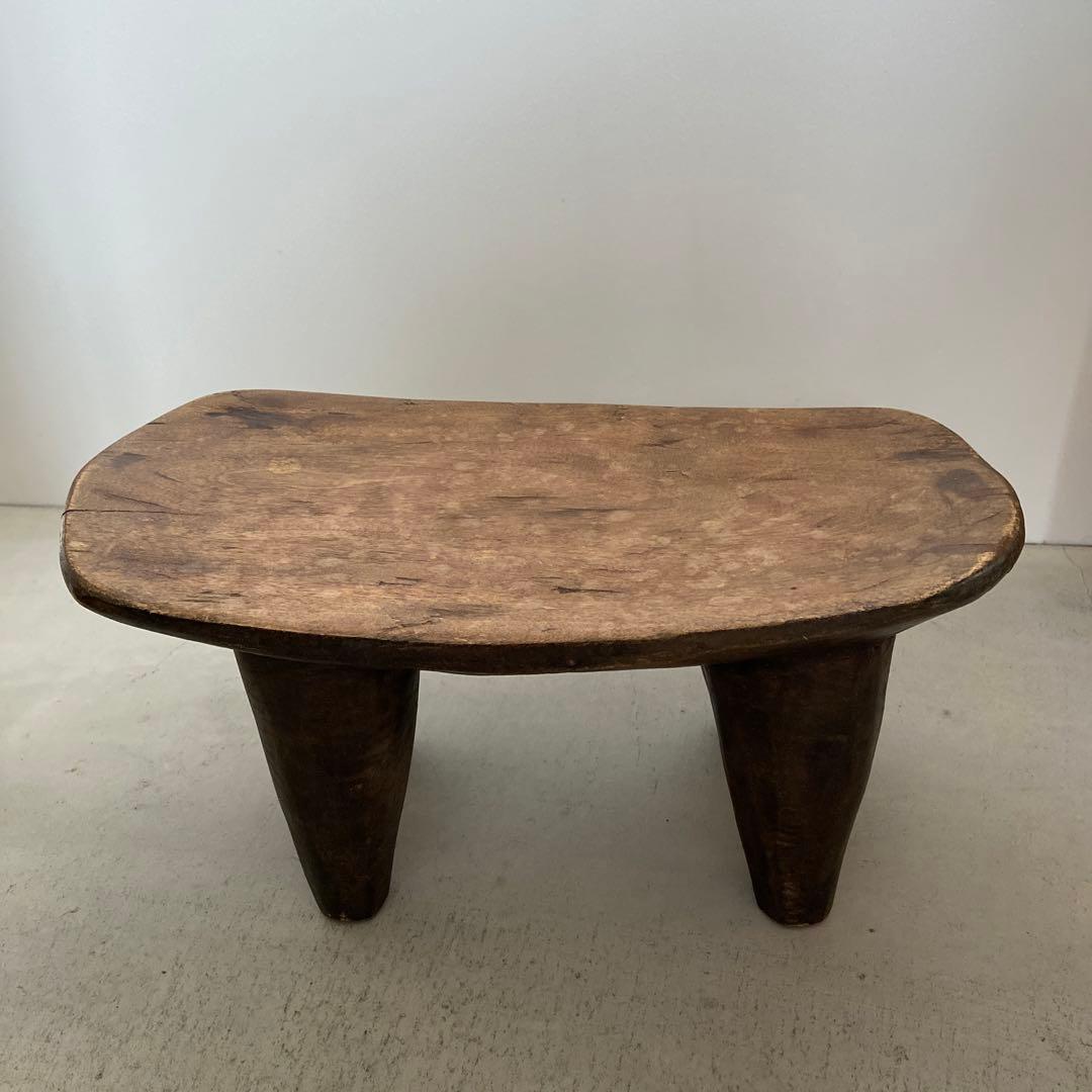 セヌフォスツール　アフリカンスツール　工芸品　民藝