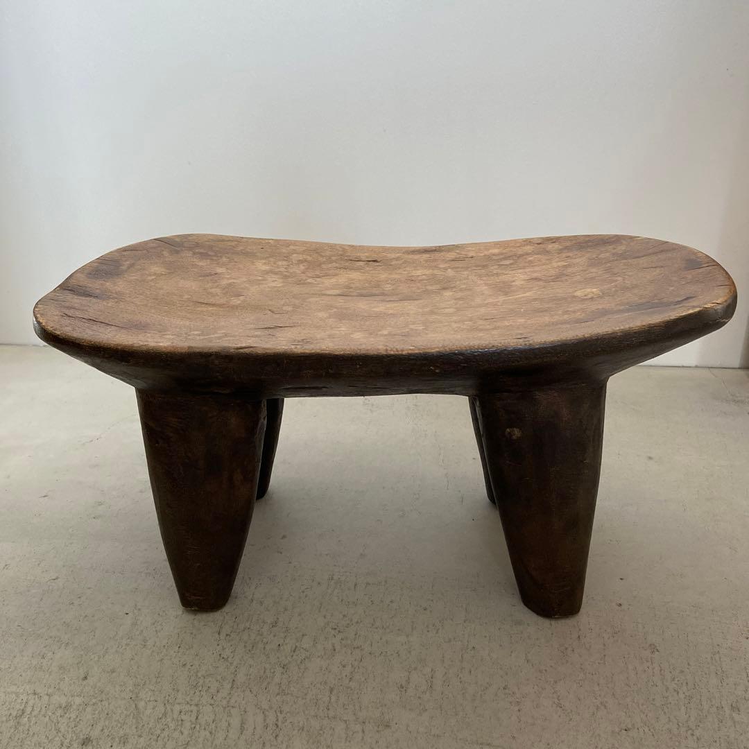 セヌフォスツール　アフリカンスツール　工芸品　民藝