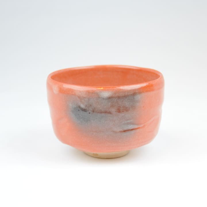 茶道具 抹茶 茶碗【銘】赤楽茶碗