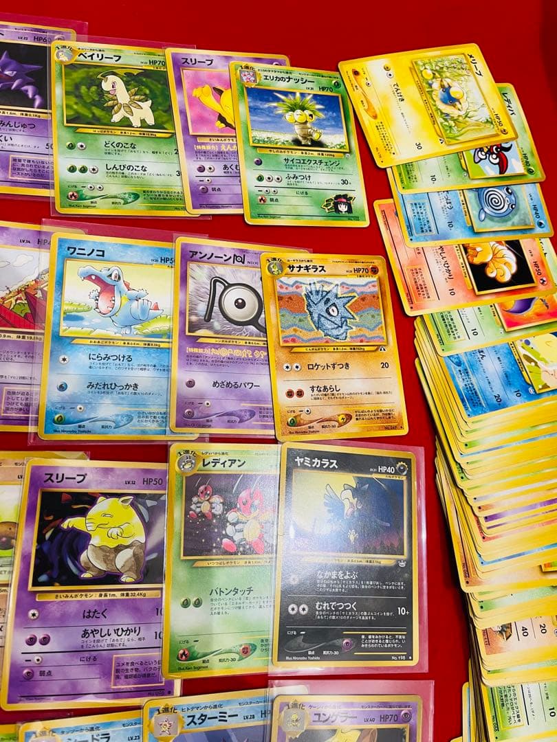 ポケモンカード　旧裏　まとめ売り　ピカチュウ　コイキング　キラ　他　100枚以上
