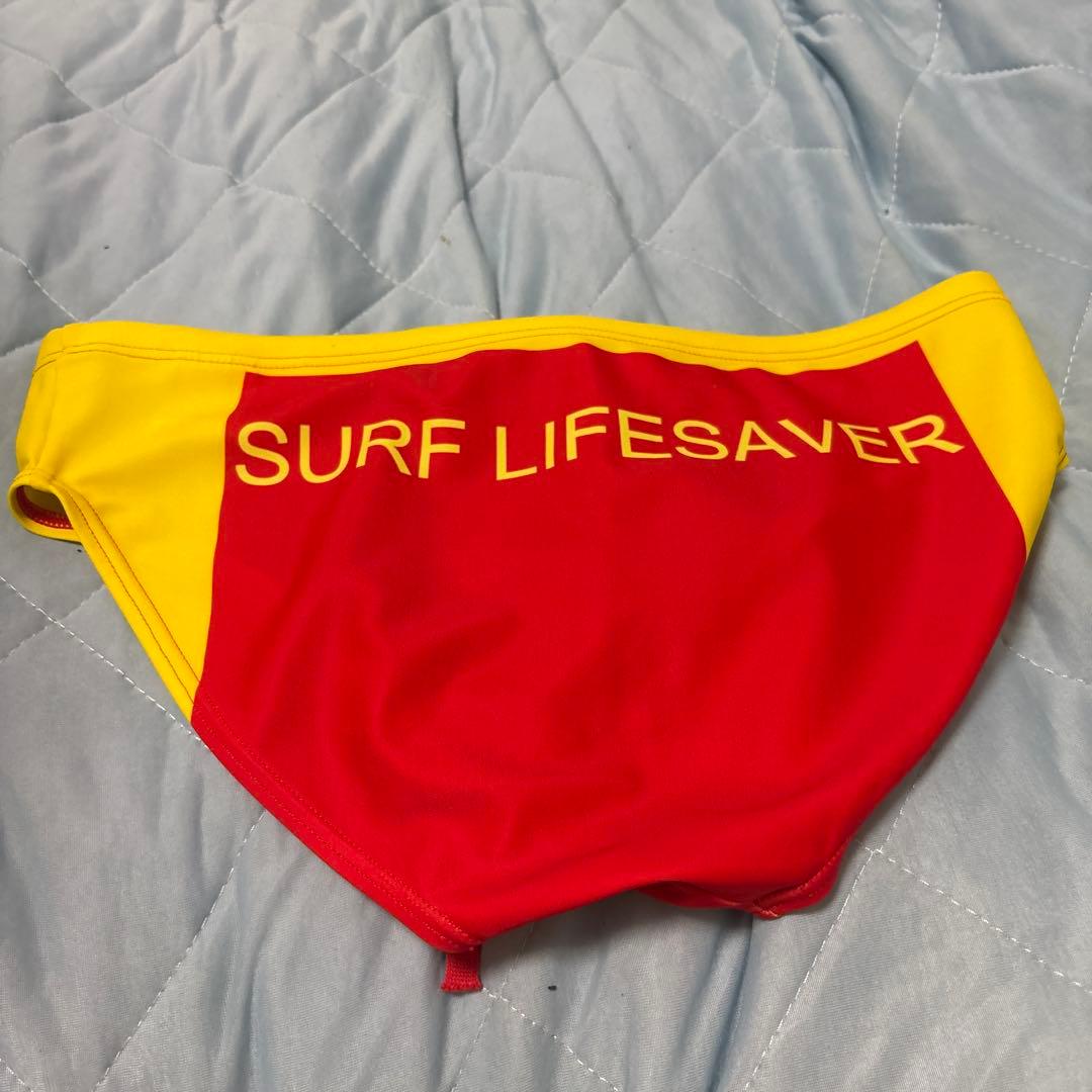 Lifesaving Japan GUARD 競泳水着 赤/黄色