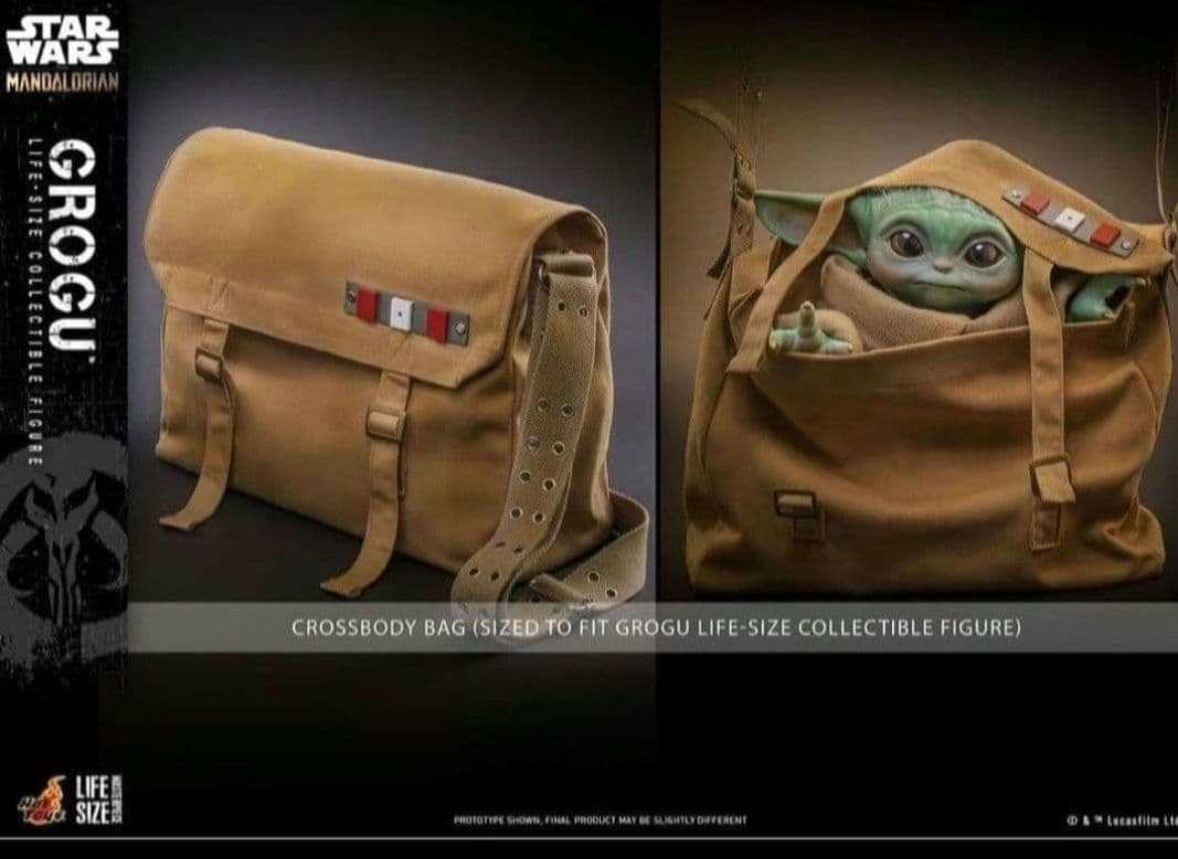 マンダロリアン　フィギュア グローグー（キャリーバッグ付き）ホットトイズ　SW