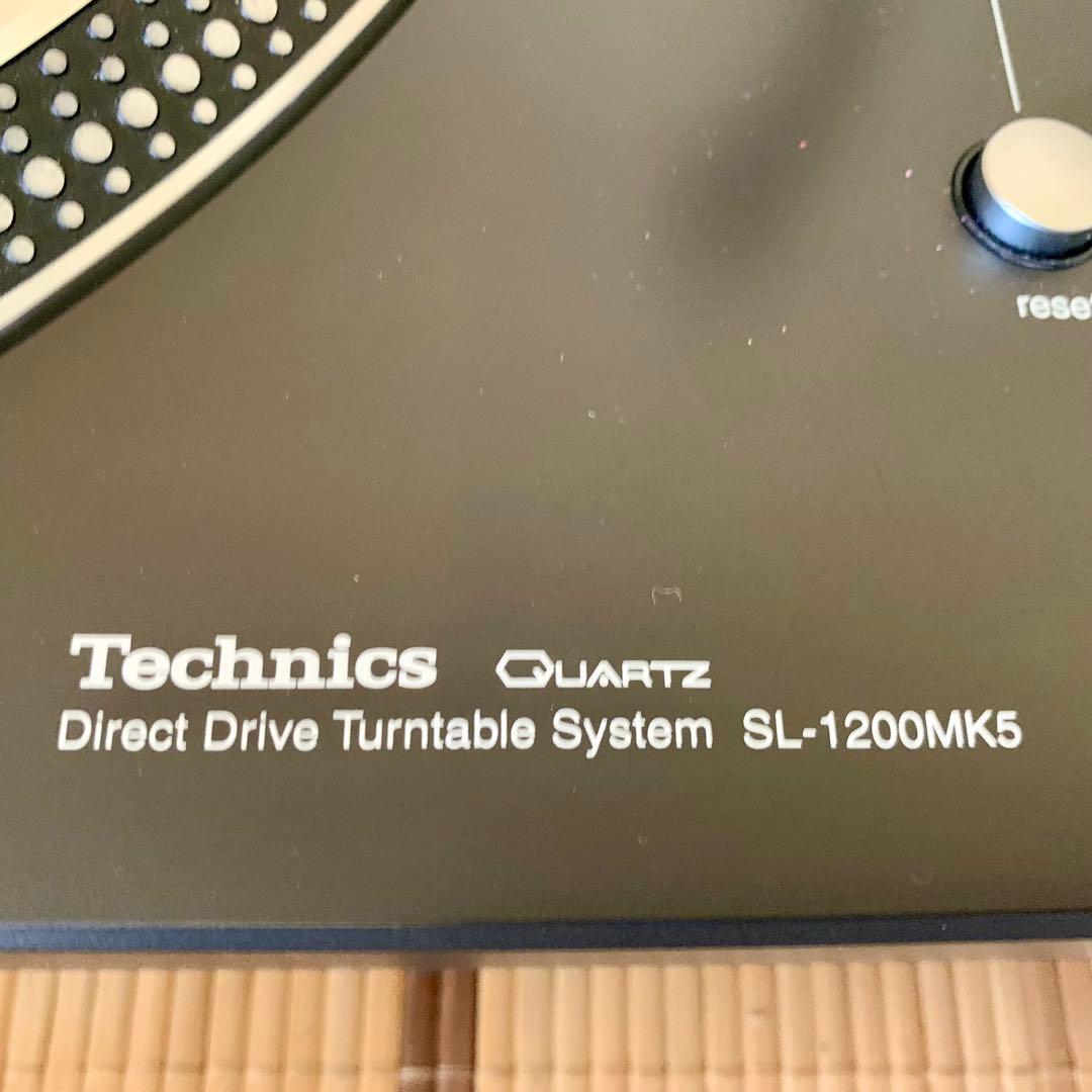 Technics SL1200-MK5 ２台セット　ターンテーブルカバー付き