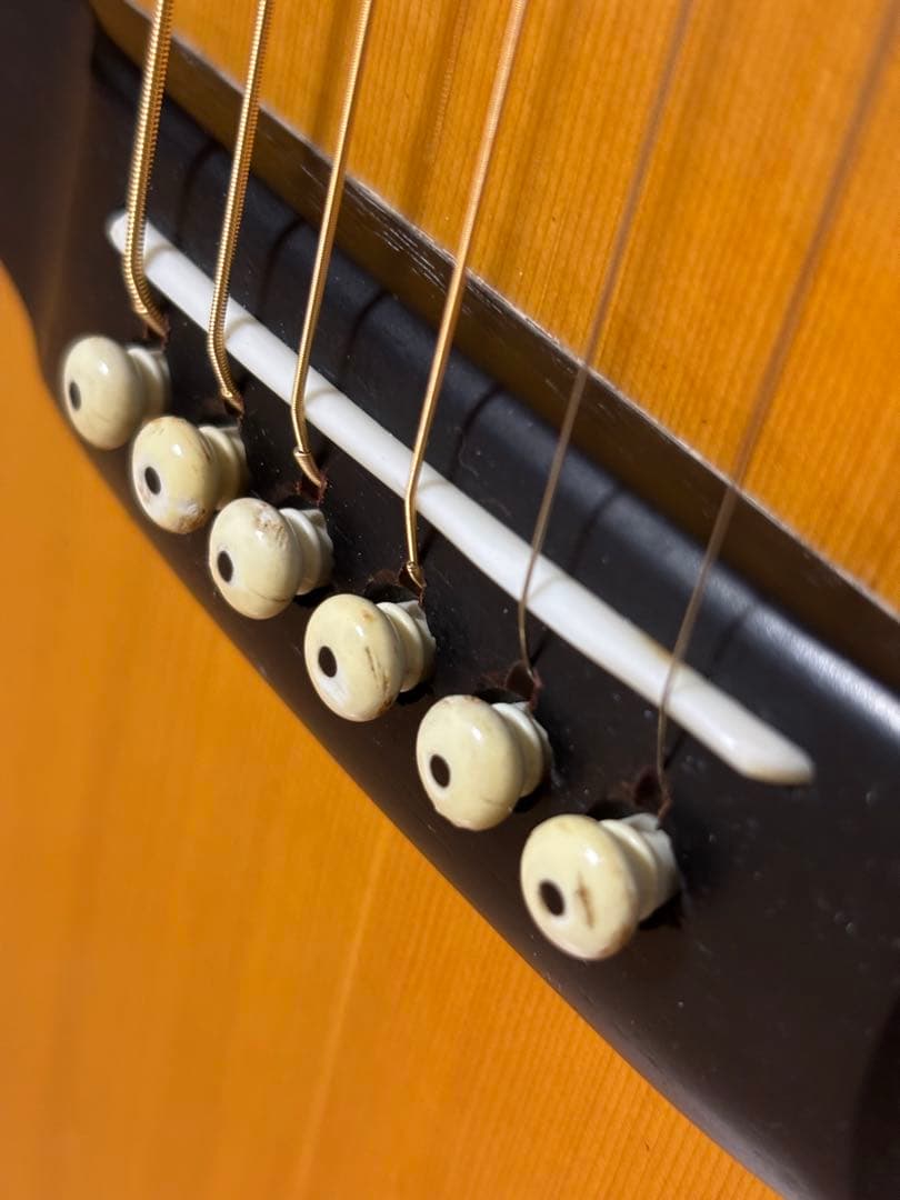 程度上々❗️レア‼️初期型　大文字ロゴCAT'S EYESアコギCE300調整済！