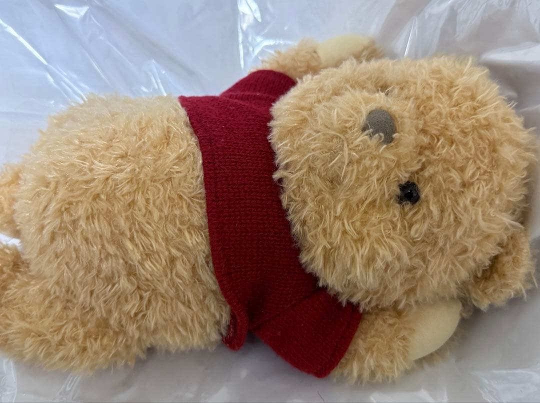 プーと大人になった僕 くまのプーさん 仰向け ぬいぐるみ