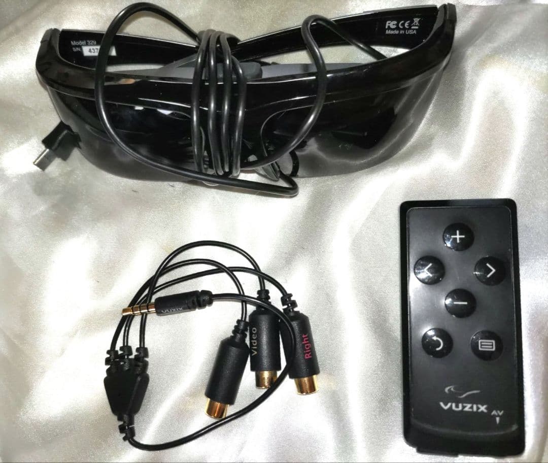Vuzix Wrap 920 ヘッドマウントディスプレイ 動作品
