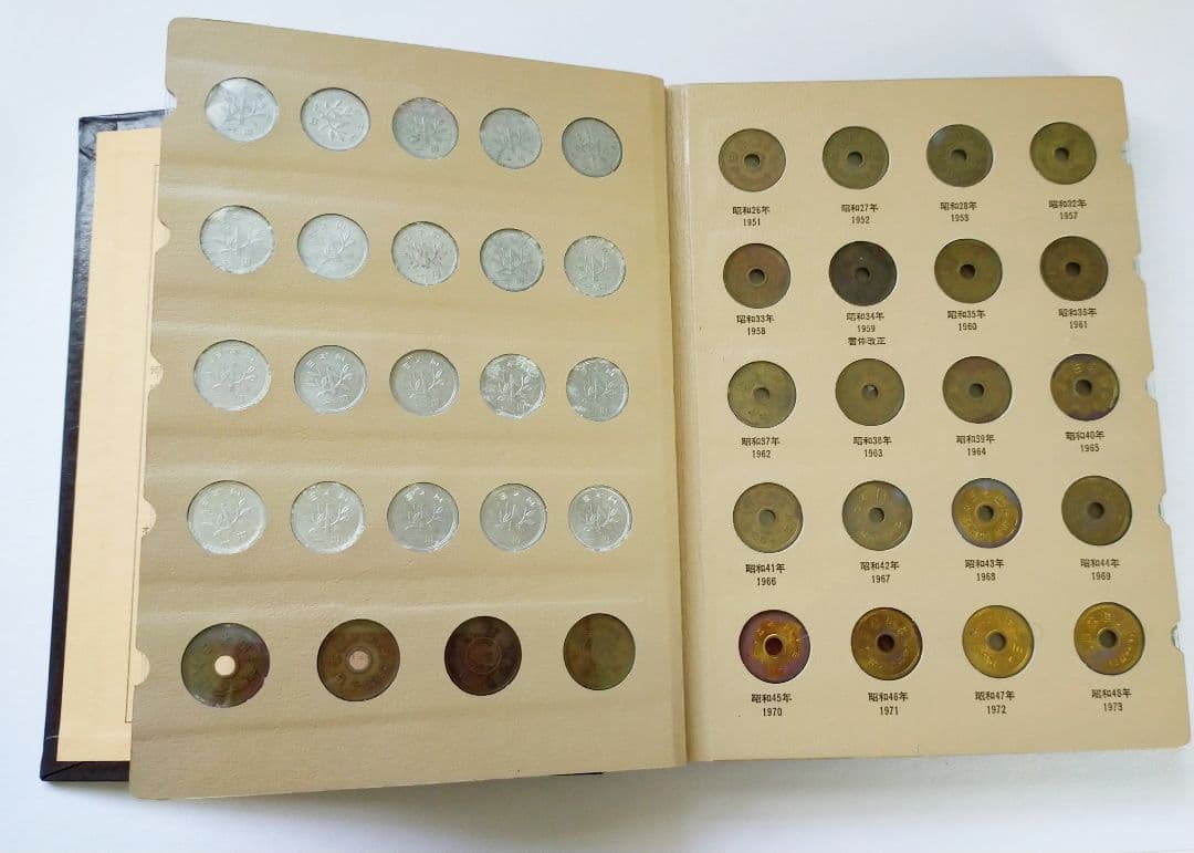 現行貨幣年号別アルバム　完全版　コンプリート　抜け無し