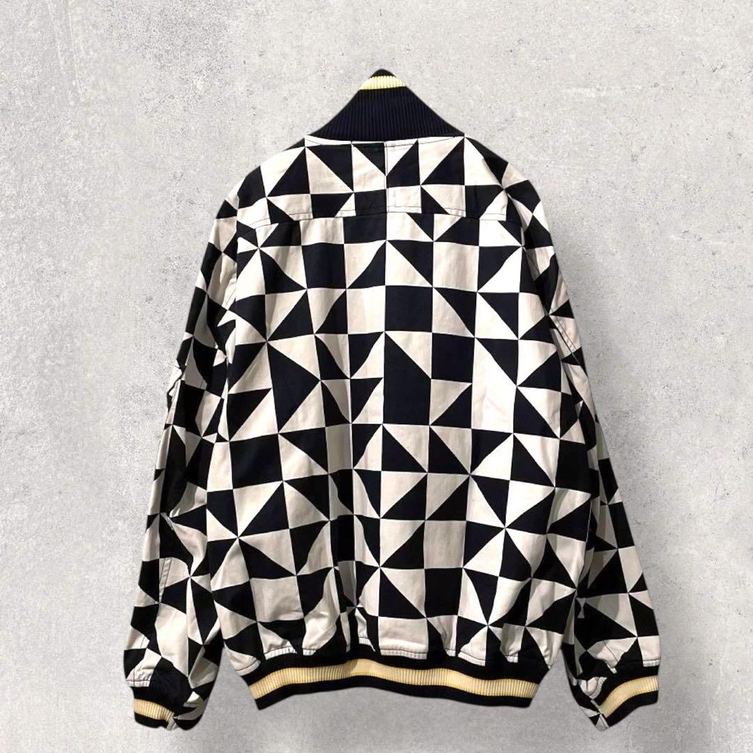 希少 22S/S IHATOV 名作 カークラブジャケット ブルゾン 幾何学模様