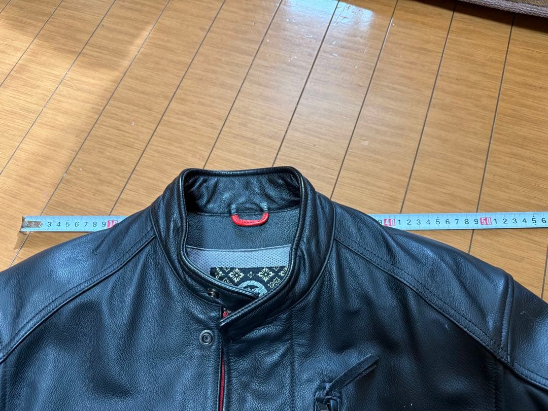 RSタイチ　ZIM+BA ブラックレザージャケット シングルライダース
