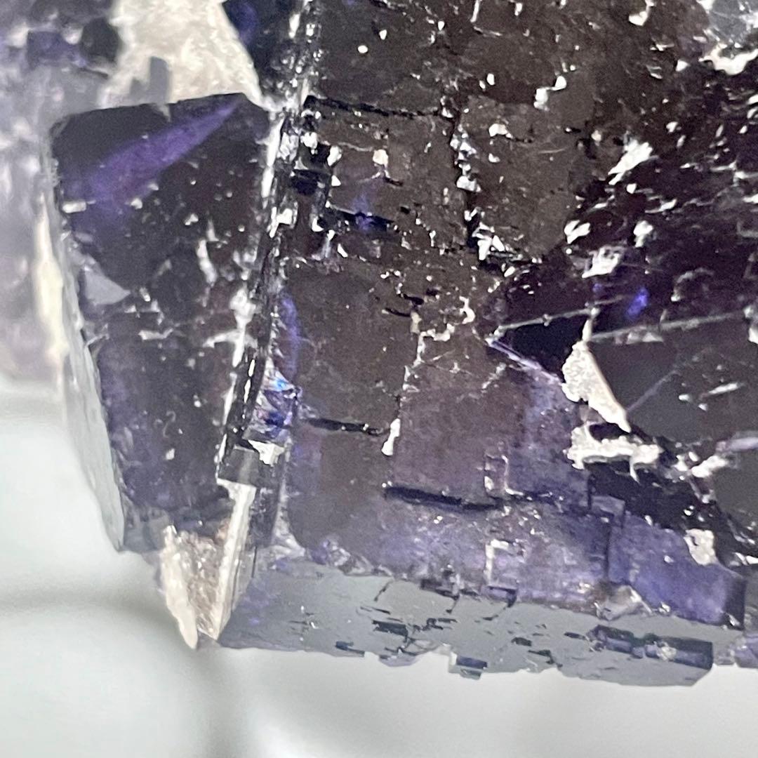 アメリカ イリノイ産 フローライト 蛍石 鉱物標本 原石 ②