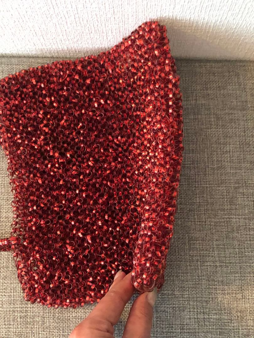 bear☆アンテプリマ ワイヤーバッグ レッド 希少カラー