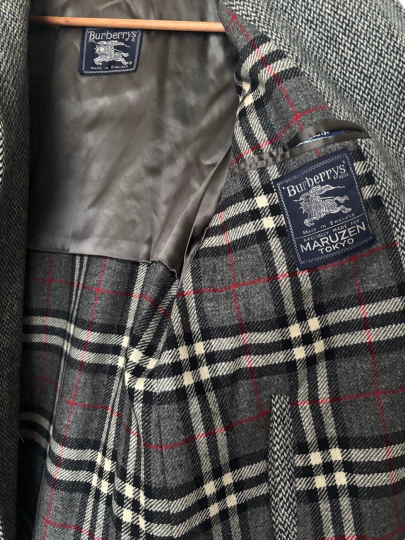 【Burberrys 丸善別注 英国製】　一枚袖