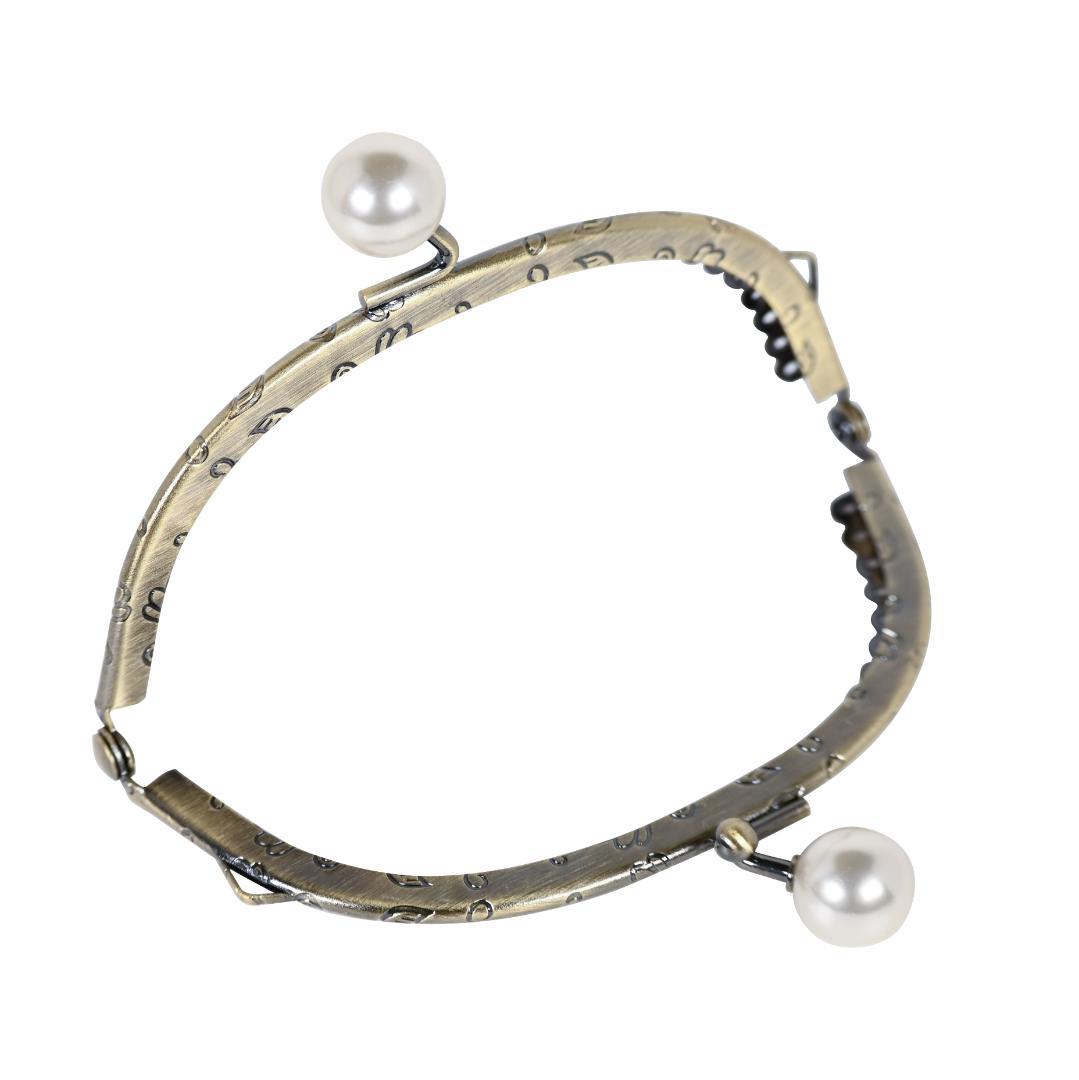 0174 パールがま口 10.5cm 型紙付 100個セット