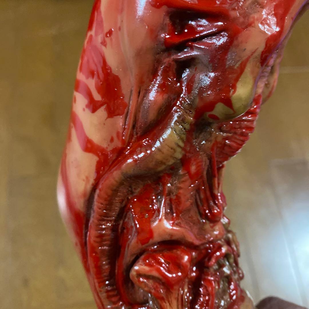 エイリアン★ソフビ★ガレージキット★チェストバスター★ツクダ★実物大1/1サイズ