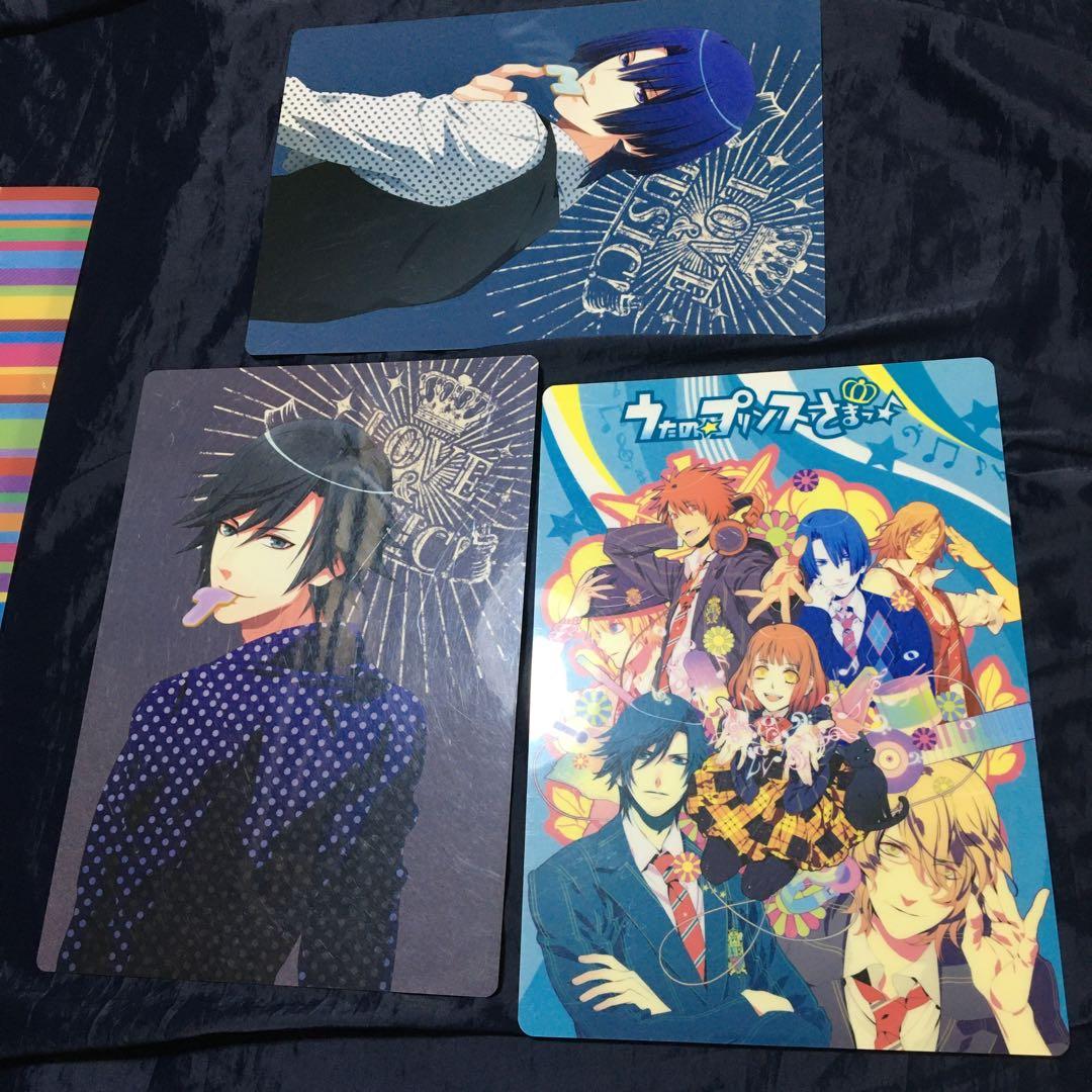 送料込み　うたプリ　うたの☆プリンスさま　クリアファイル　マスコット　セット