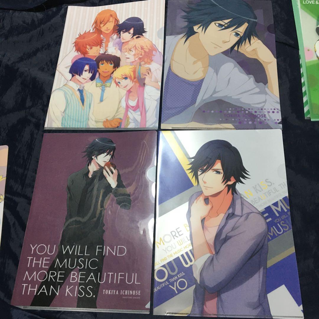 送料込み　うたプリ　うたの☆プリンスさま　クリアファイル　マスコット　セット