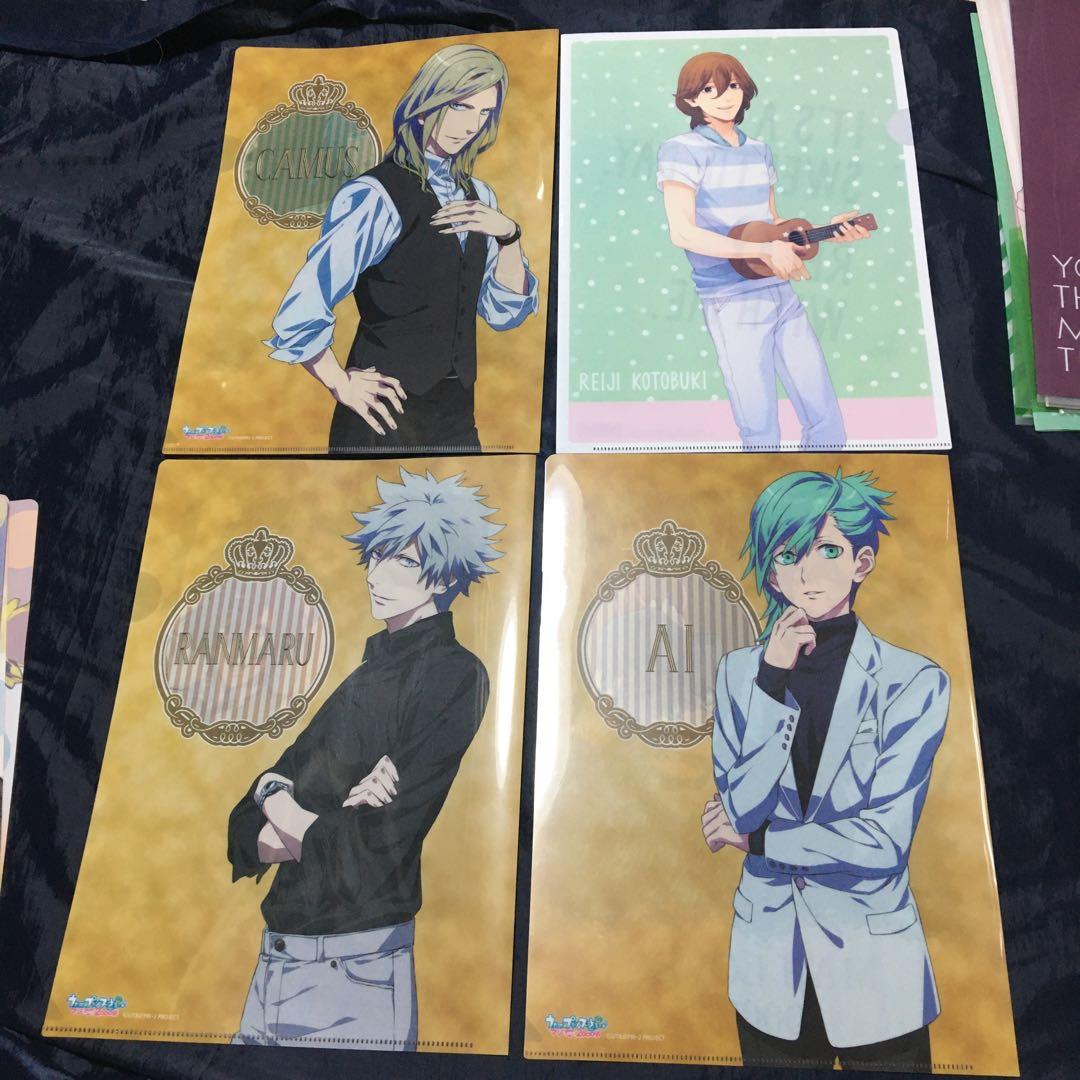 送料込み　うたプリ　うたの☆プリンスさま　クリアファイル　マスコット　セット