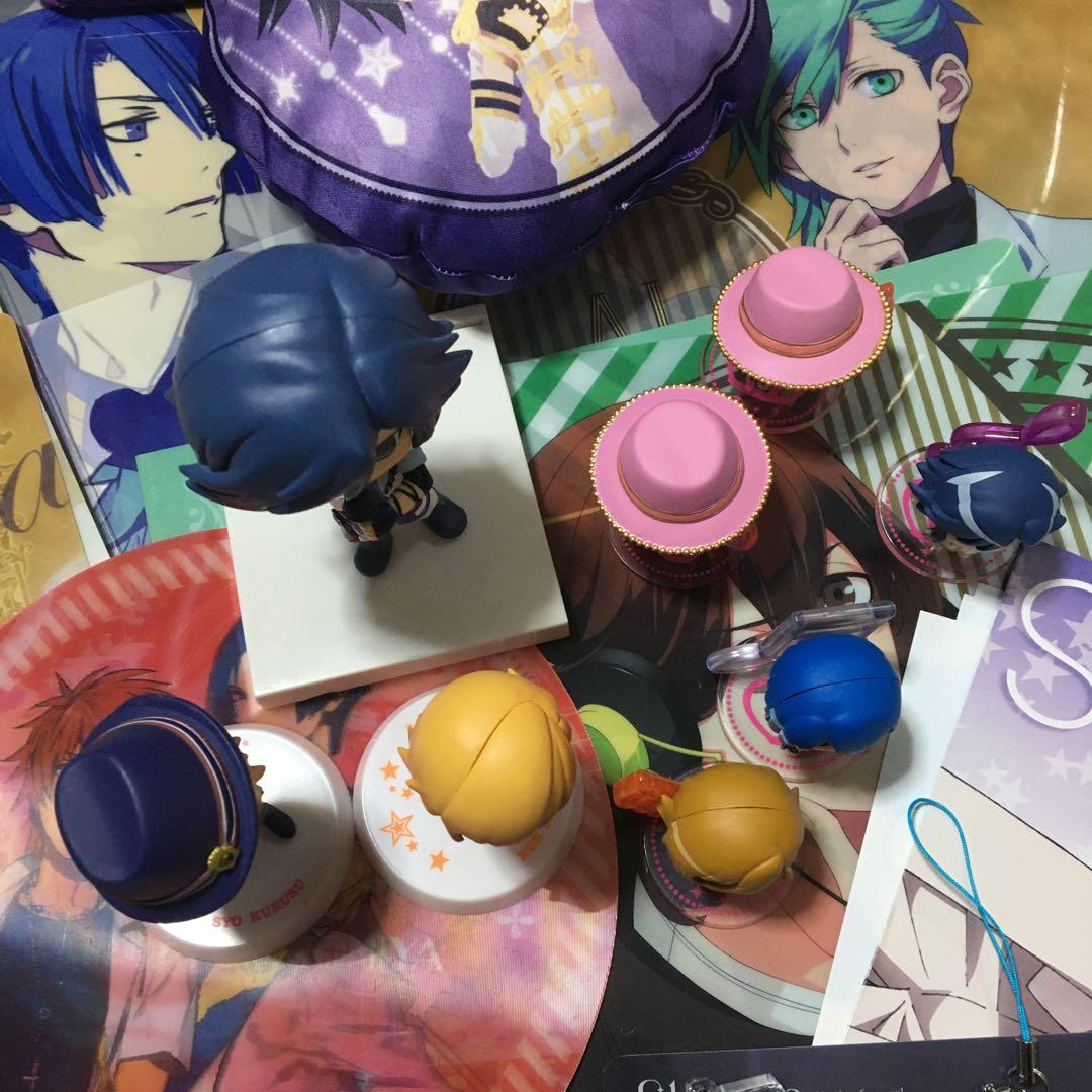 送料込み　うたプリ　うたの☆プリンスさま　クリアファイル　マスコット　セット