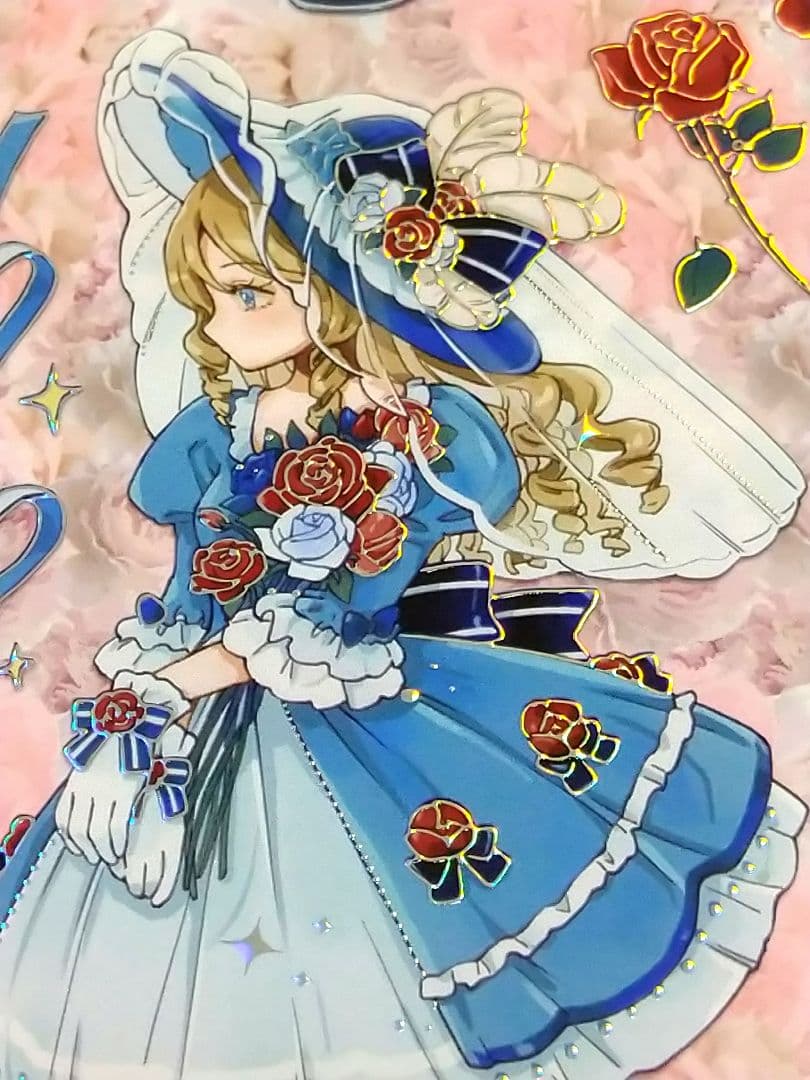 J451＃闺薔薇(镭射银)COZY STUDIO切り売り海外人物マステ女の子