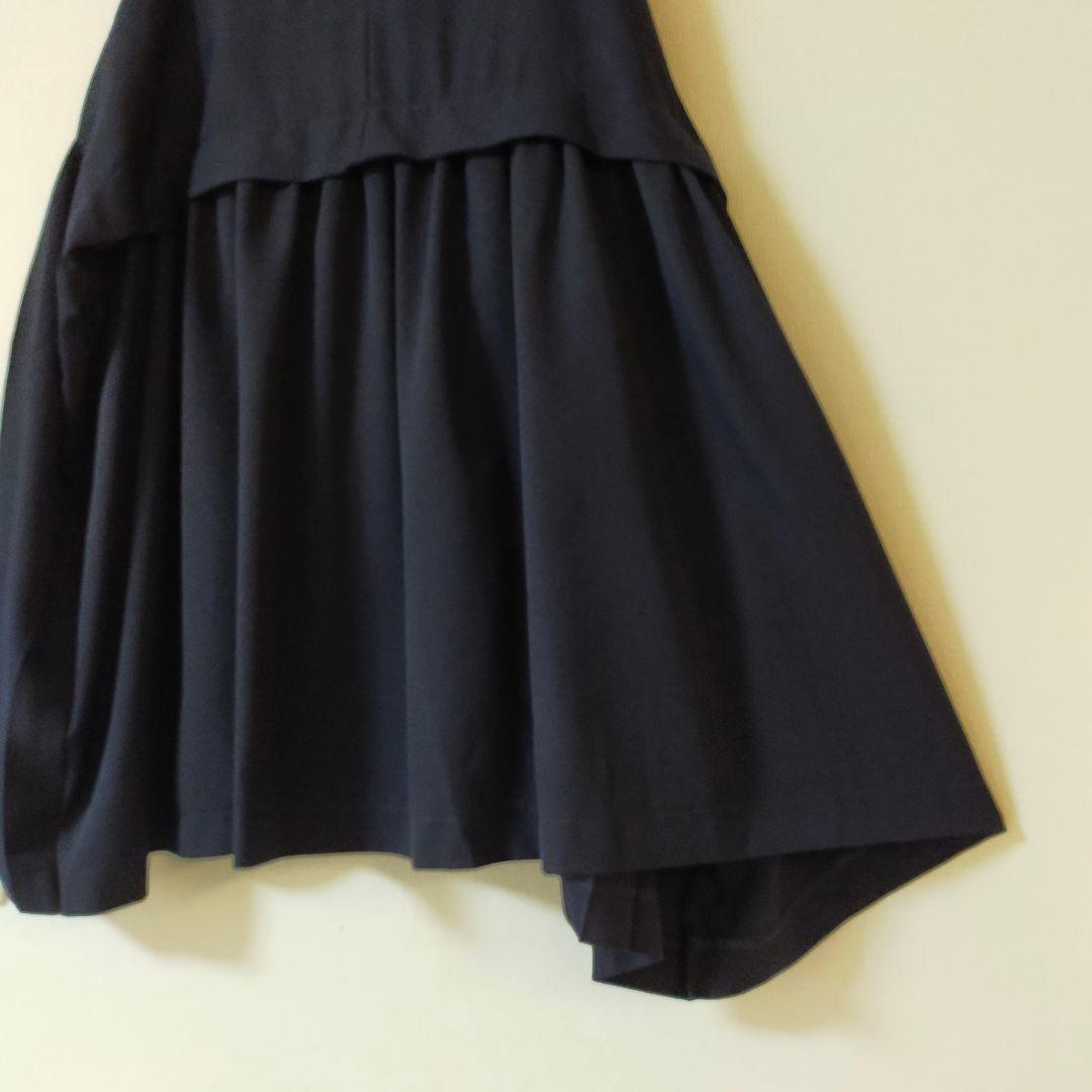 美品　tricot COMME des GARCONS　変形プリーツスカート