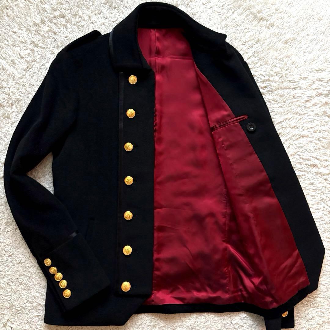 ★アンゴラ混★ REATS TAILOR ZAZOUS ナポレオンジャケット 黒