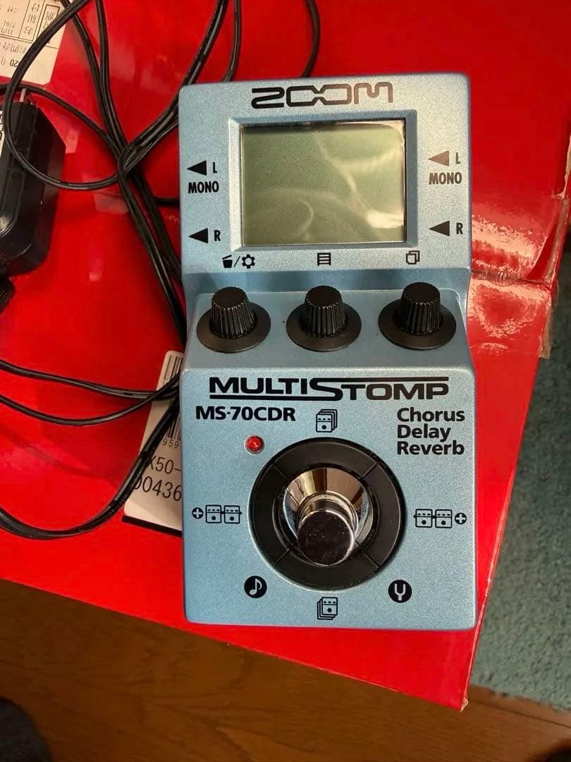ZOOM MS-70CDR ギターエフェクター