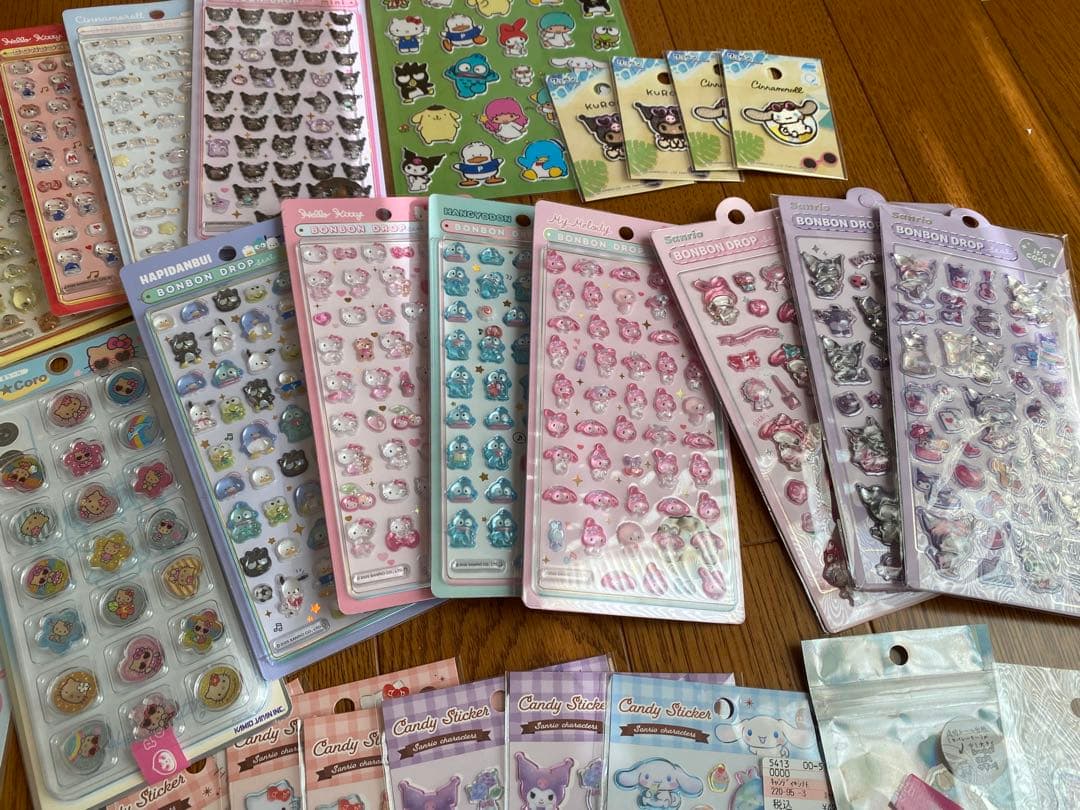 サンリオ ボンボンドロップミニ シール 42点セット