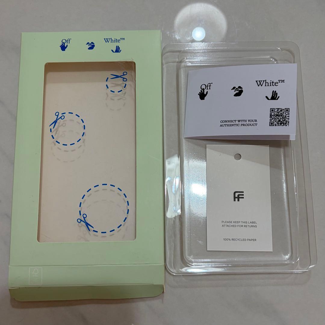 off-white オフホワイト iPhone 12 ストラップ ケース