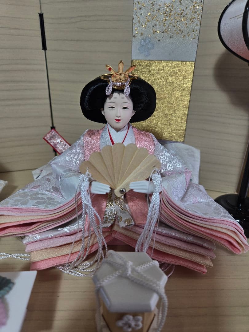 【一点限り】雛人形 収納飾り 　HS26