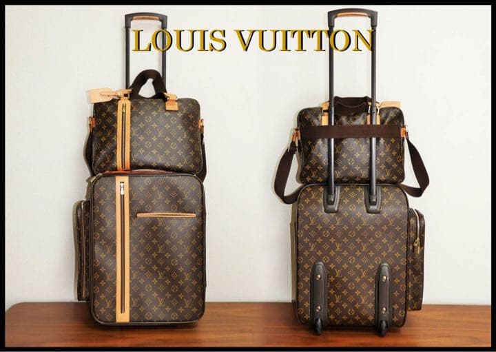 Louis Vuitton モノグラム キャリー ルイヴィトン バッグ トラベル