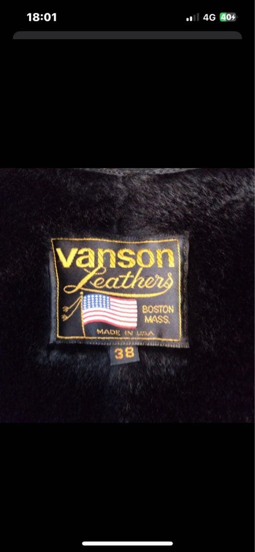VANSON モデルJ 38インチ