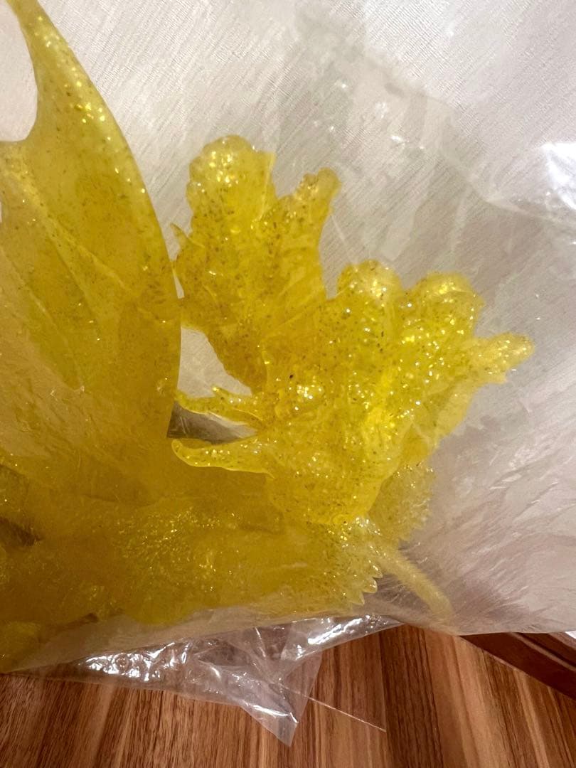 羽沢組 Gメモリーズセレクション ゴジラ キングギドラ　クリアイエロー　ソフビ