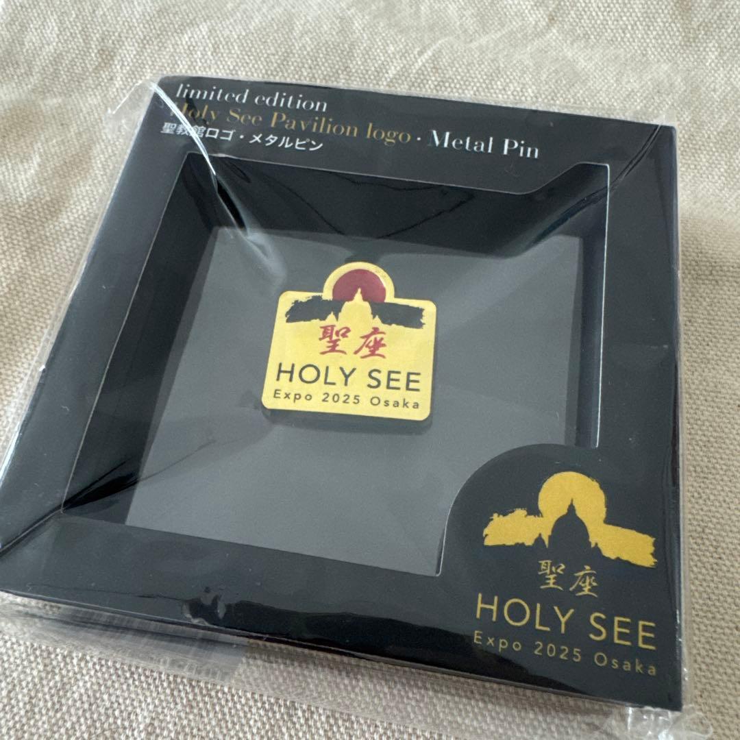 【新品希少】イタリア　バチカン　ピンバッジ