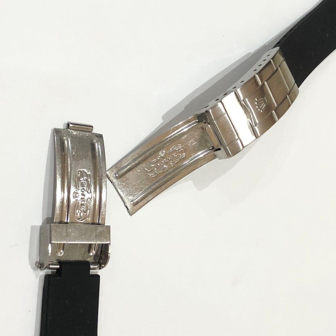 ロレックス 純正 ブレス バックル 93150 G番 クラスプ ラバーベルト