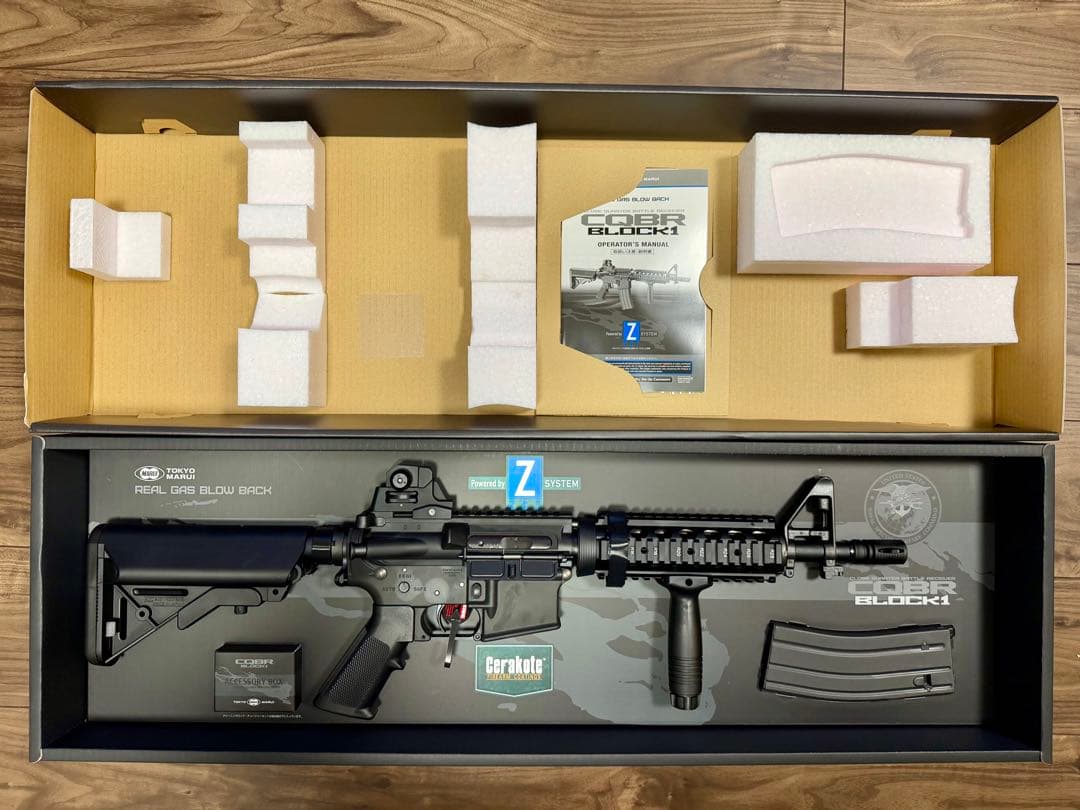 東京マルイ CQBR BLOCK1 ガスブロMWS 新品未使用