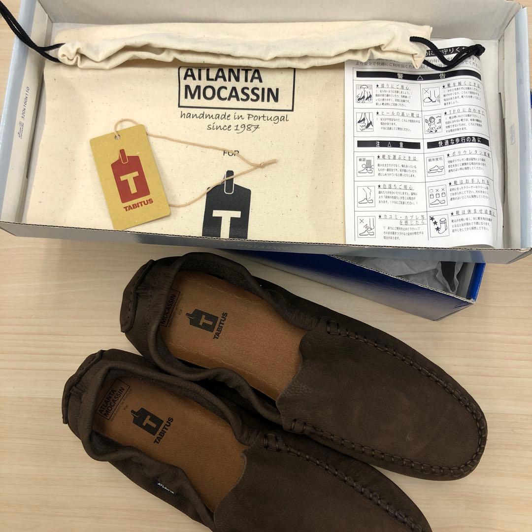 【新品未使用】タビタス モカシン ブラウン 29センチ