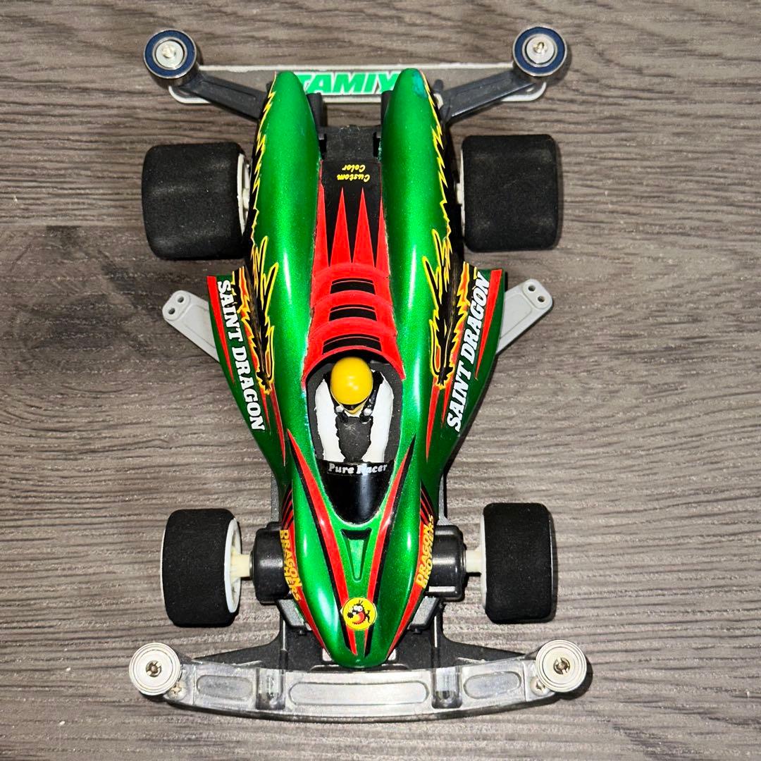 [G11041]ミニ四駆　セイントドラゴン　ローハイトスポンジタイヤ　タミヤ