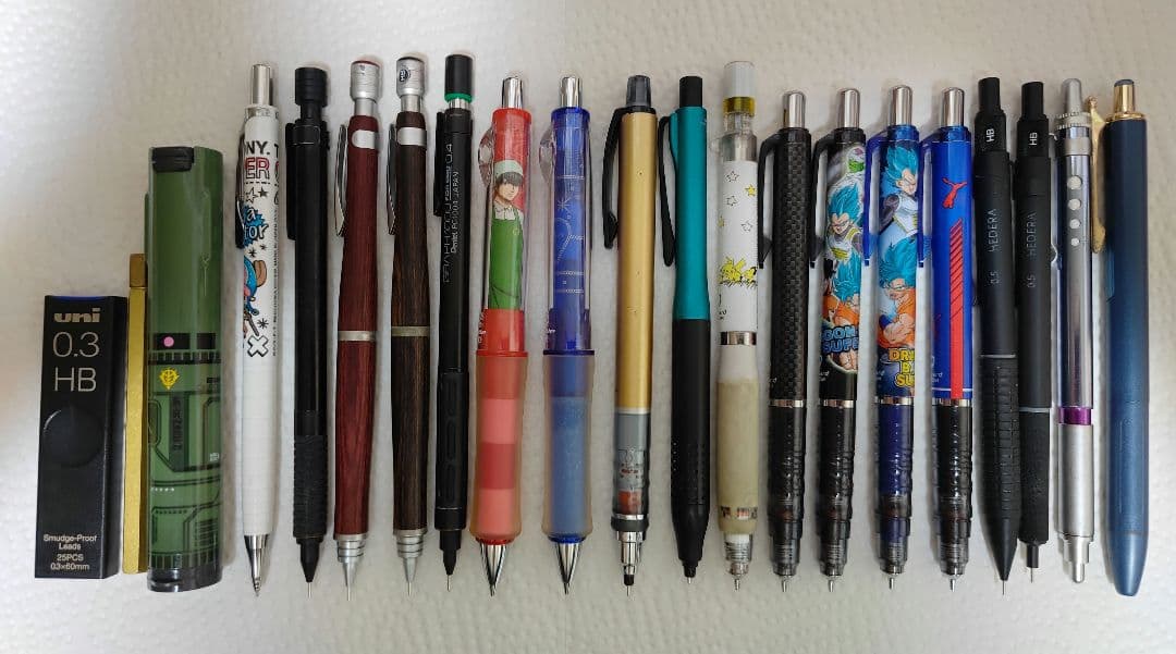 文房具まとめ売り シャーペン ボールペン 芯ケース ホッチキス ペンケース