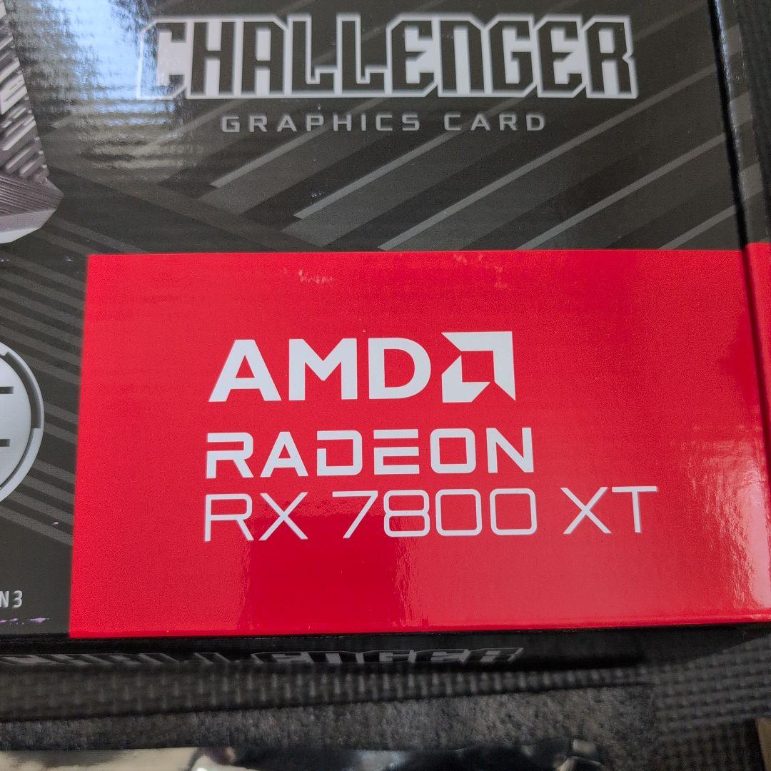 極美品　ASRock AMD Radeon RX 7800 XT 16GB OC