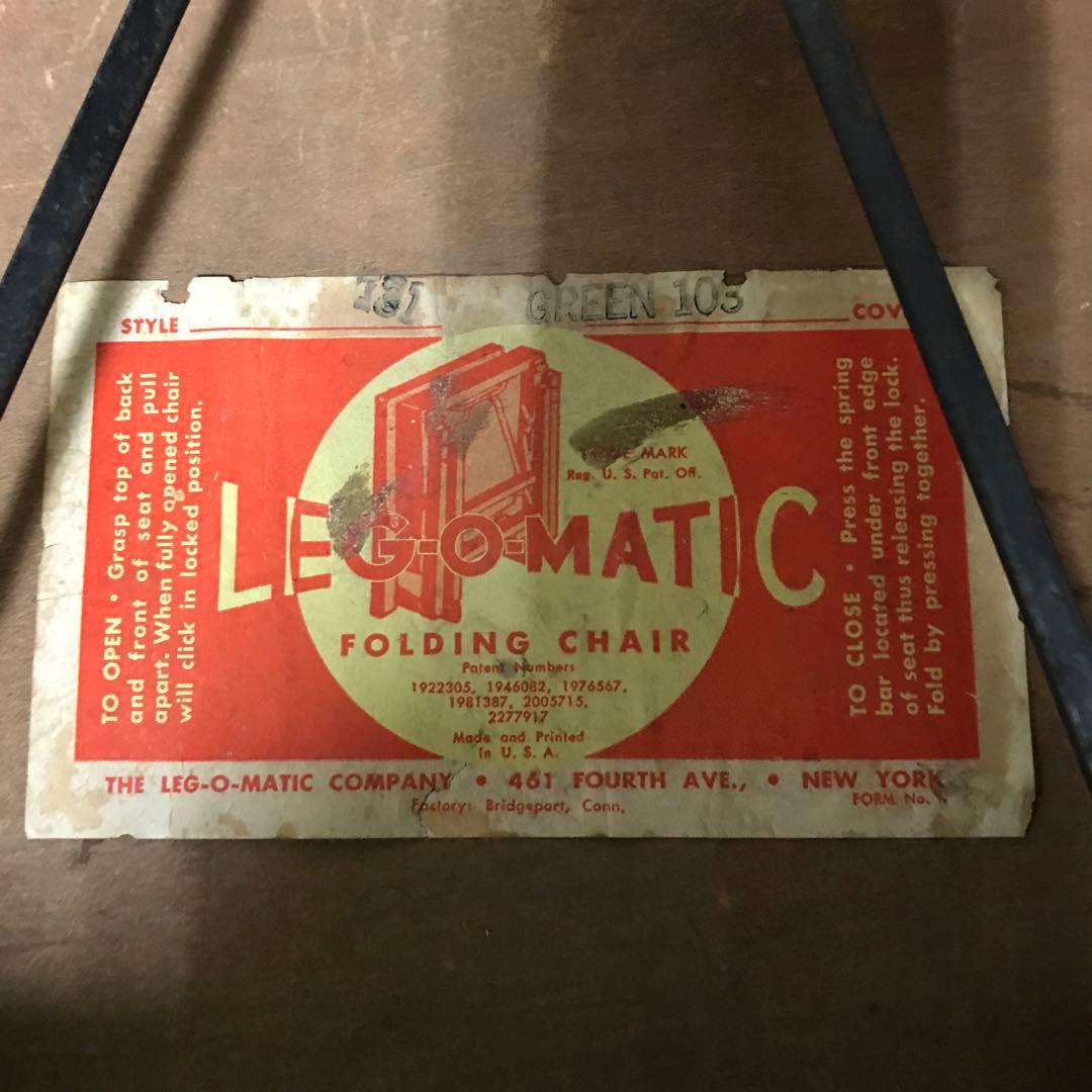 FOLDING. CHAIR. ビンテージ2脚