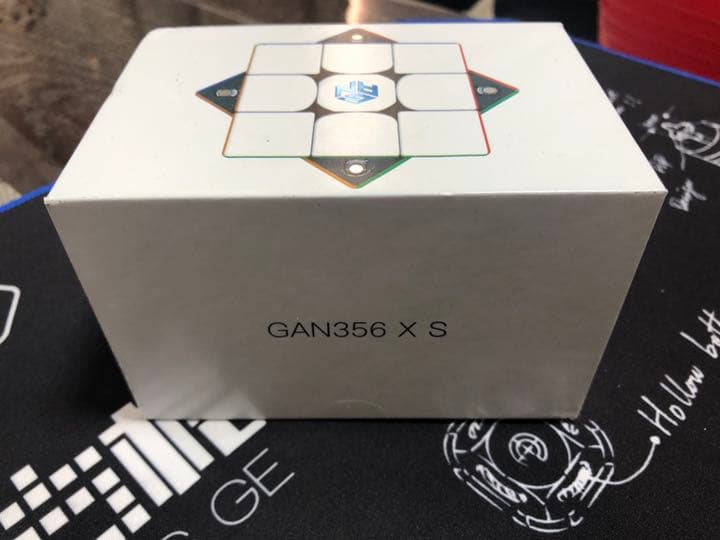 GAN 356XSM llic「電気メッキ」緑色 ルービックキューブ